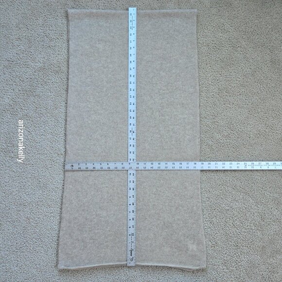 NWOT J. Crew Cashmere Wrap Heather Stone - Picture 2 of 15